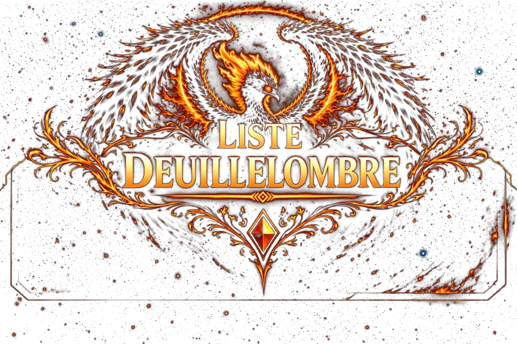 Liste Deuillelombre